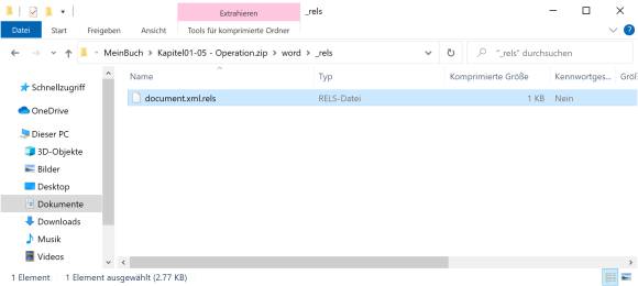 Screenshot Datei-Explorer mit der zu kopierenden Datei