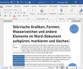 Screenshot Word-Dokument mit Beispieltext