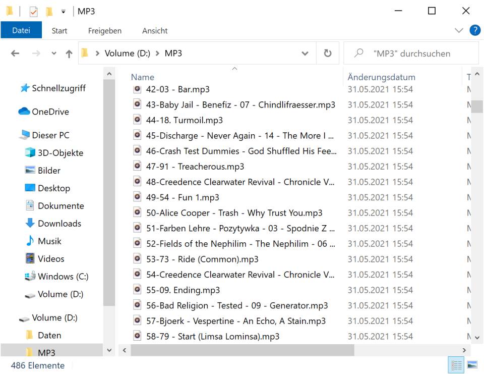 MP3-Dateien in zufälliger Sortierung auf USB-Stick speichern - pctipp.ch