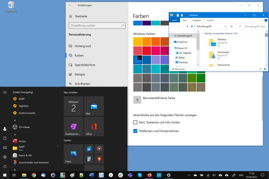 Windows 10 lässt Farben nicht einstellen - pctipp.ch