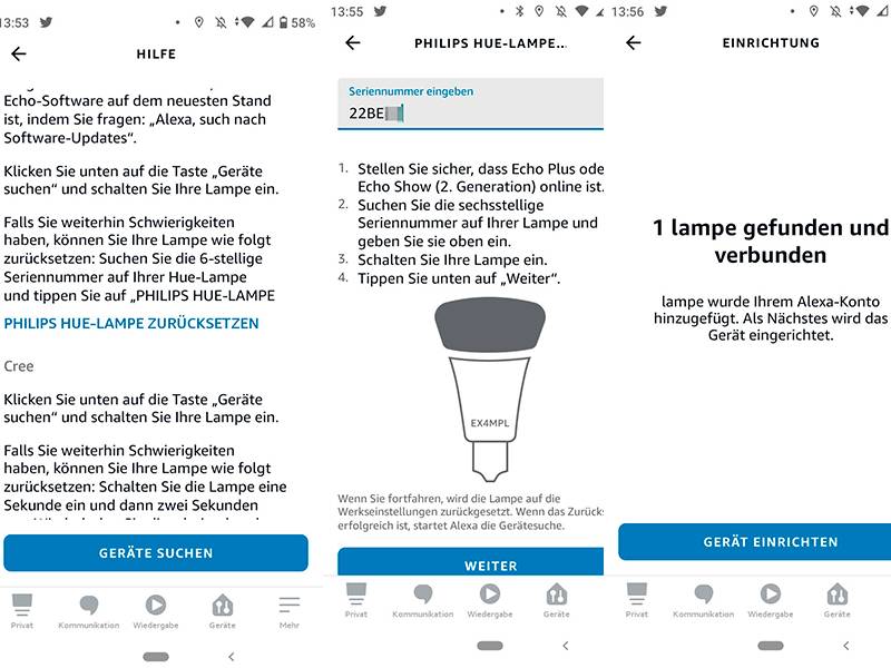 Alexa Findet Hue Lampe Nicht Alexa findet die smarte Lampe nicht – so klappts - pctipp.ch