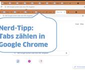 Screenshot zwei Chrome-Fenster mit mehreren Tabs