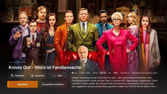 Mediacenter ohne Tadel: Infuse von Firecore
