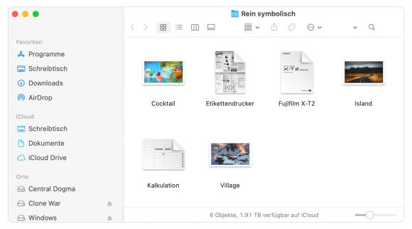Schon bei lediglich sechs Symbolen muss man zweimal hinschauen
