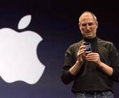 Steve Jobs, Mitbegründer von Apple, stellt das iPhone in San Francisco, USA, vor