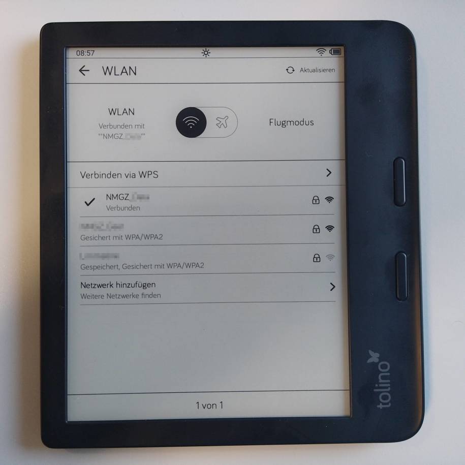 Mit dem Tolino Vision 6 OnleiheEBücher lesen pctipp.ch