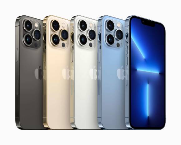 Symbolbild mit dem iPhone 13 in verschiedenen Farben 