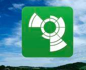 Boxcryptor-Logo auf Wolkenhintergrund