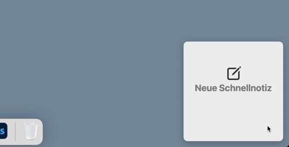 Die Ecke ist die neuerdings die erste Anlaufstelle für Geistesblitze