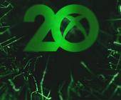 Xbox-Jubiläums-Logo in Grün auf Schwarz