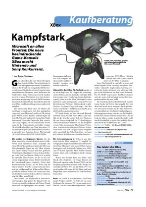 Screenshot Kaufberatungsartikel von 2002