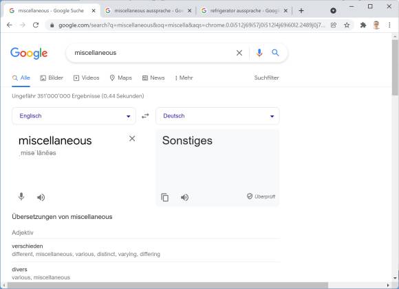 Screenshot Google-Suchresultat
