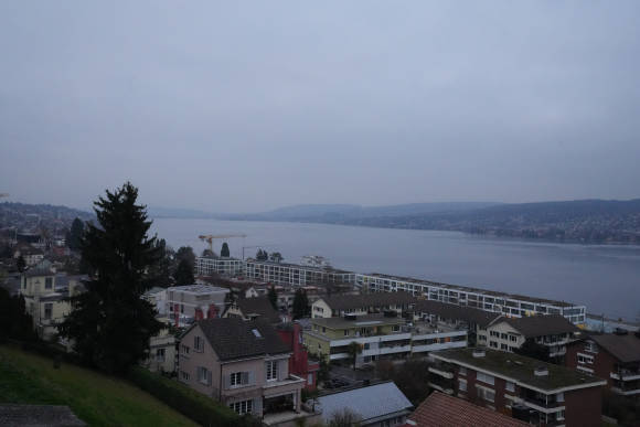 Landschaftsaufnahme Thalwil/Zürich, aufgenommen mit der Sony Alpha 7 IV