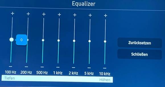 Tizen OS Equalizer