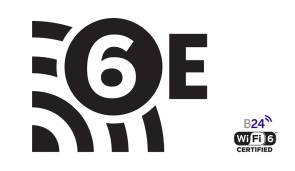 Das Logo für Wi-Fi 6E 