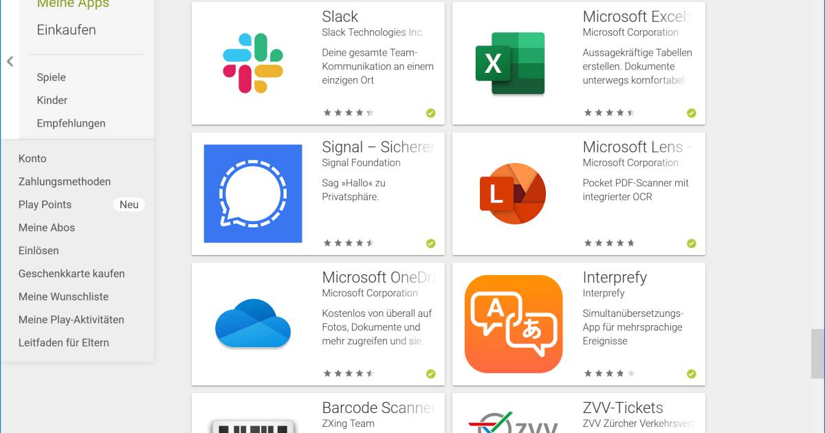 Android: Deinstallierte Android-Apps aus Google Play löschen