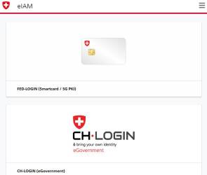 Screenshot des Login-Fensters 