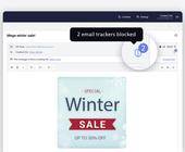 Screenshot zeigt blockierte E-Mail-Tracker