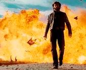 Das Teaser-Bild zeigt im Hintergrund eine Explosion, während im Vordergrund die Filmfigur Wolverine zu sehen ist