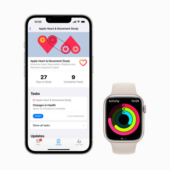 Apple Watch und Reasearch App