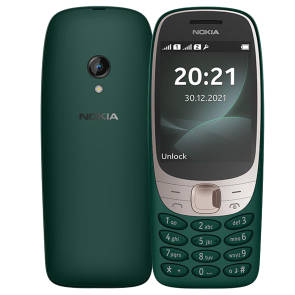 Vorder- und Rückseite des Nokia 6310 