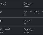 Beispiele für Text-Emotes und passende Abkürzungen