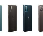 Die neuen Nokia-Geräte in Eisblau, Schwarz und Dunkelblau