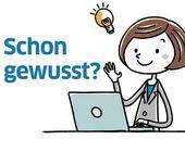 Symbolbild zeigt eine Comic-Figur an einem Notebook