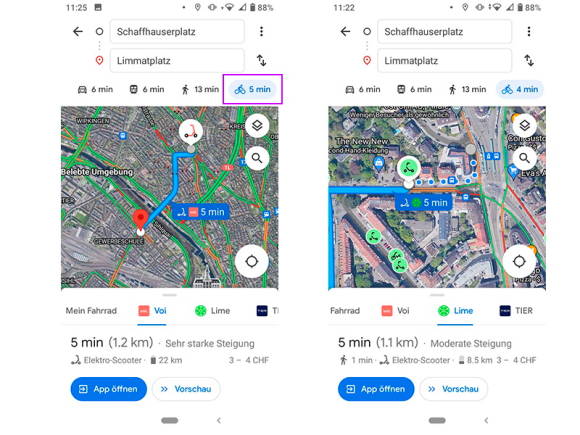 Google Maps für Android 