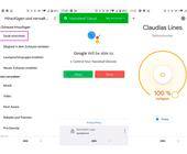 Screenshots Einrichtung Google Assistant