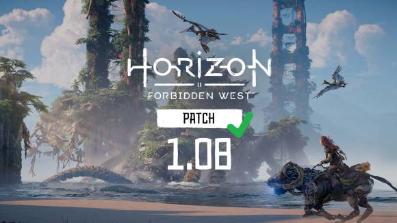Banner des 1.08-Patches zum Horizon-Game 