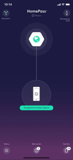 Die Homepass-App