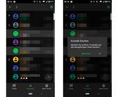 Screenshots aus der Threema-App