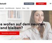Webseite SwissID