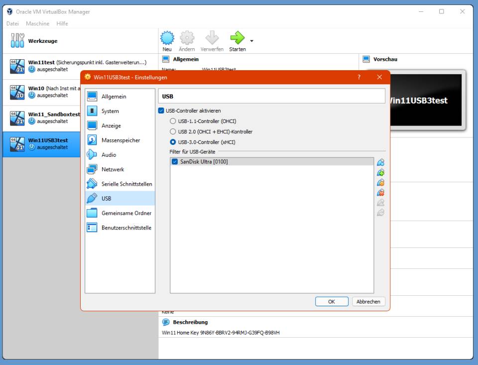 Oracle Vm Virtualbox Usb Wird Nicht Erkannt
