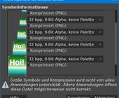 Icon-Export-Dialog in GIMP