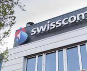 Gebäude mit Swisscom-Logo