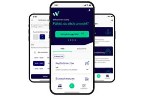 Screenshot der Well-App 