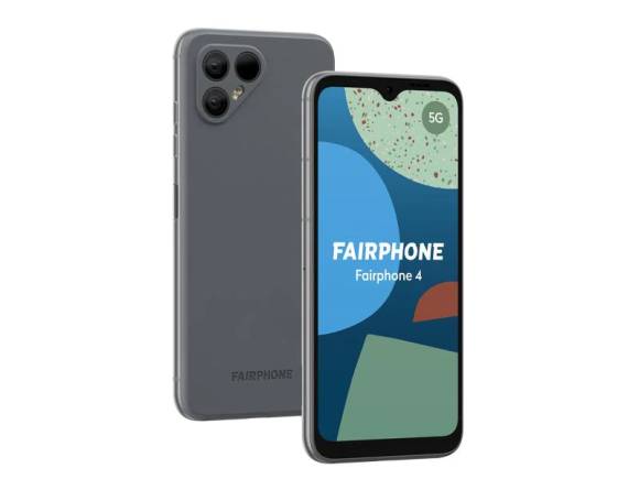 Das Fairphone 4 5G in Grau 