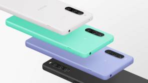 Sony Xperia 10 IV in Weiss, Mint, Lavendel und Schwarz