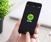 Spotify-App auf Smartphone