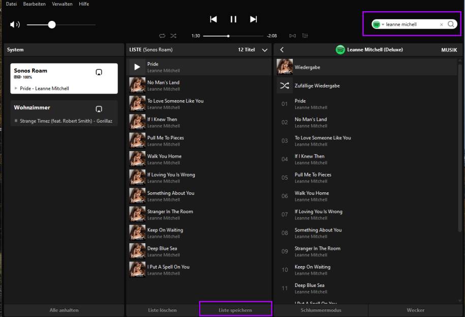 SonosPlaylisten erstellen und Songs zur Liste hinzufügen pctipp.ch