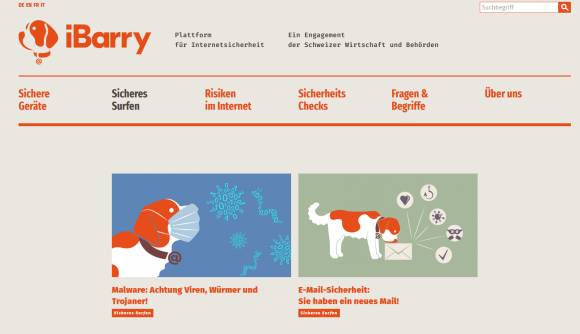 Die Onlineplattform iBarry.ch 