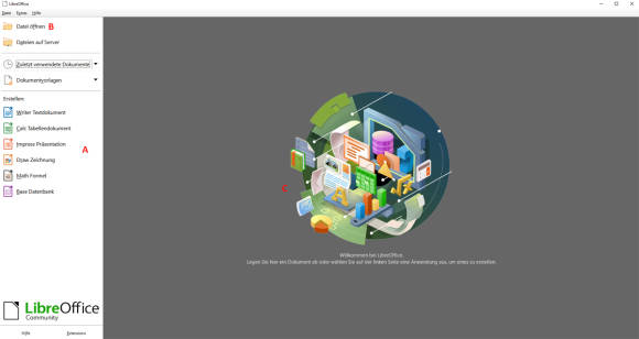 Screenshot LibreOffice