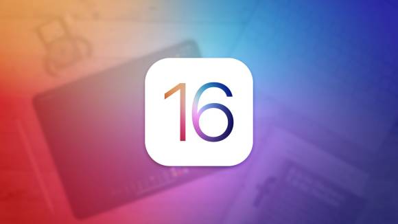 Entwurf des iOS-16-Logos