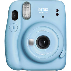 Instantfoto-Cam von Fujifilm in Hellblau