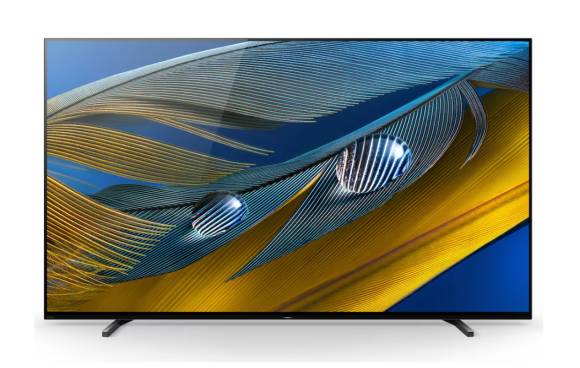 Ein Smart-TV des Typs Sony XR-55A80J 