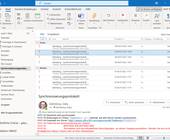 Outlook mit Synchronisierungsfehlern