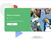 Google-Banner «Where is Hopper?»