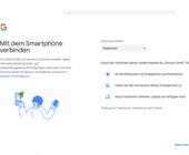 Smartphone mit Chrome OS Flex verbinden